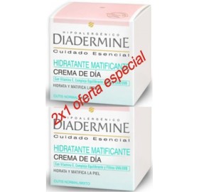Diadermine Crema Hidratante Matificante Día 2X50 Ml - Diadermine Crema Hidratante Matificante Día 2X50 Ml